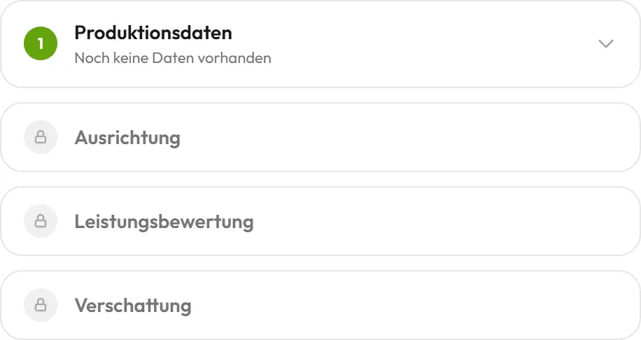 Pipeline zur Kalibrierung von Solarflächen